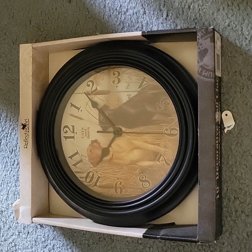 New in Box Wall Clock